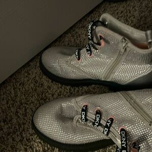 Nice silver DKNY boots size 5 in US 3.5 in UK